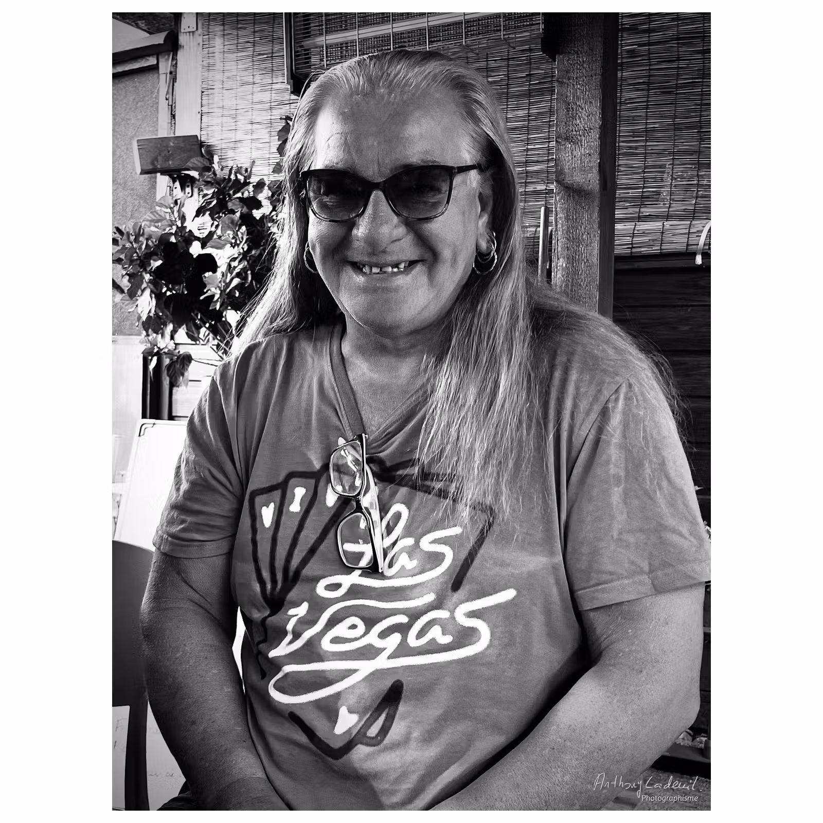 Portrait d'un homme souriant