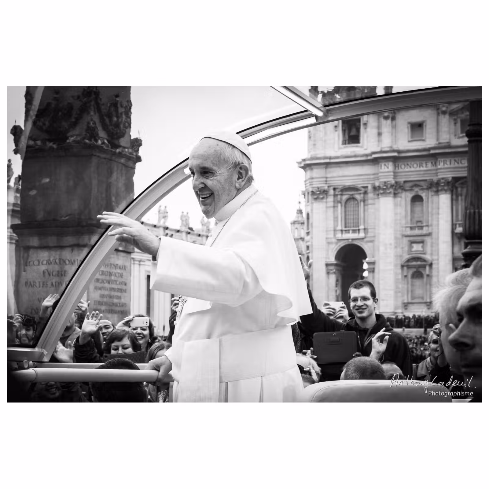 Pape François place Saint Pierre du Vatican, Rome