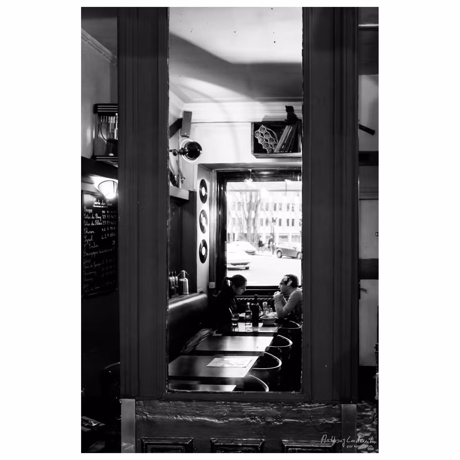 intérieur d'un café