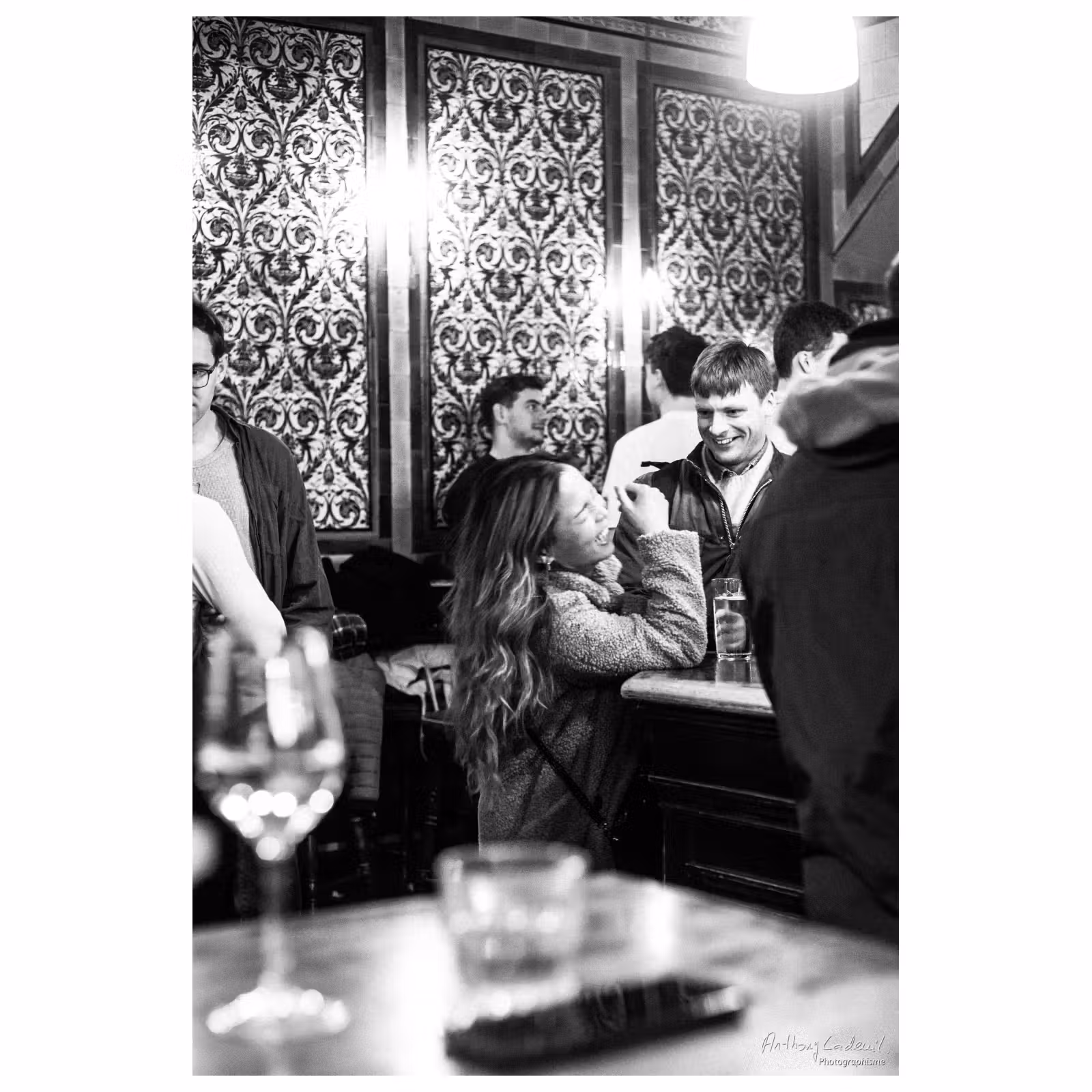 Ambiance au pub The Ten Bells à Londres