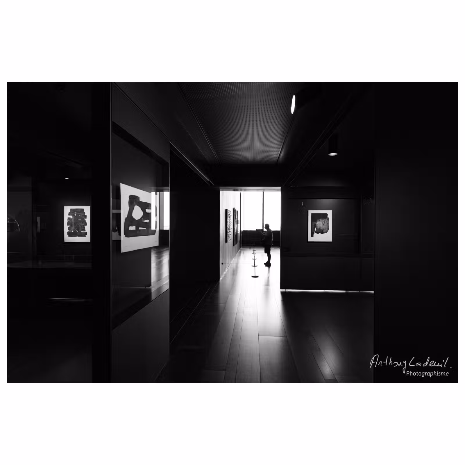 photo d'ambiance à l'intérieur du musée Soulages de Rodez (2/2)