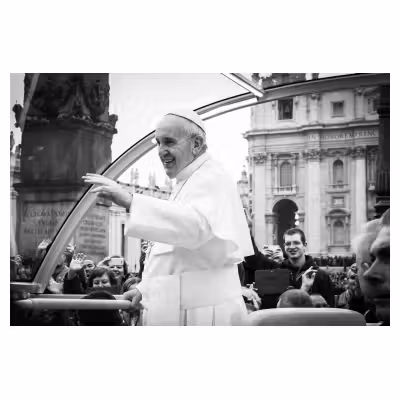 Pape François place Saint Pierre du Vatican, Rome