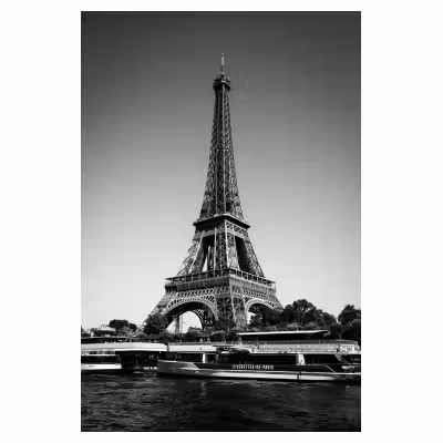 photographie de la tour Eiffel vue de la Seine