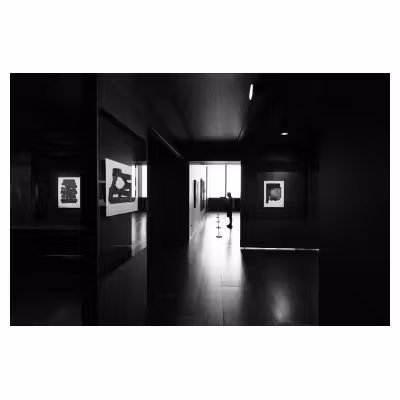 photo d'ambiance à l'intérieur du musée Soulages de Rodez (2/2)